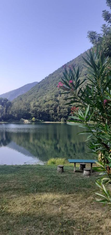 L'Angolino Di Magda: On The Lake-Private Beach! Ghirla Exteriör bild